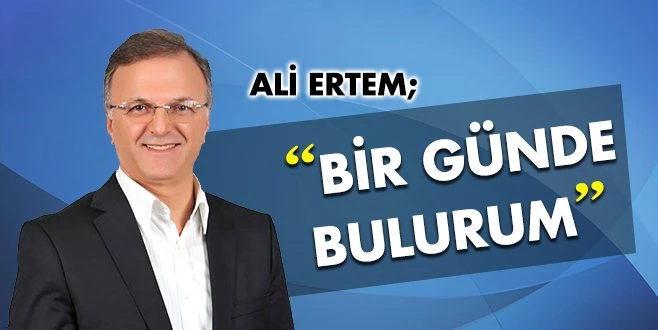 ALİ ERTEM`DEN `DOLANDIRICILIK` YORUMU!