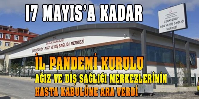 TEKİRDAĞ`DA COVİD19 TEDBİRLERİ ARTIRILIYOR