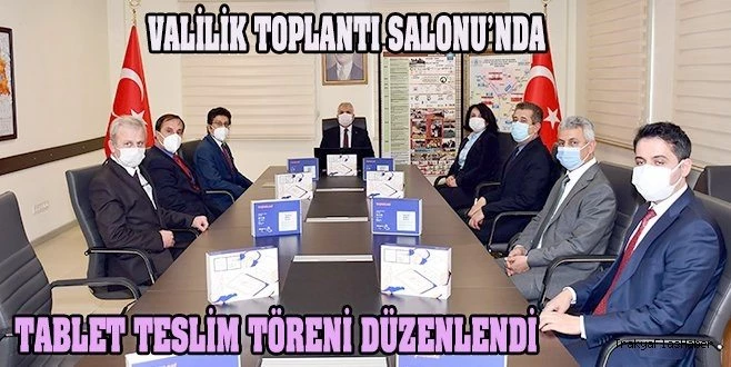 BAKANLIKTAN TEKİRDAĞ`A 3 BİN 520 TABLET GÖNDERİLDİ