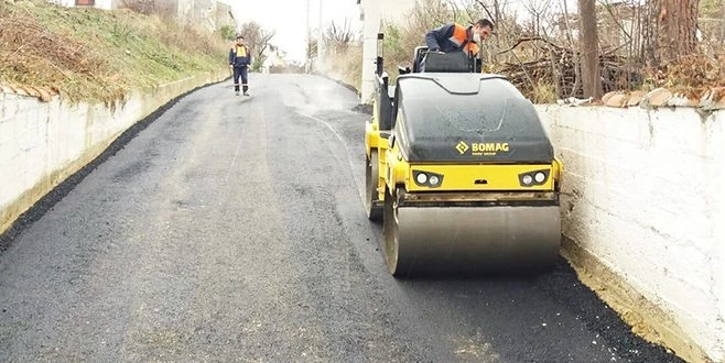 BARBAROS MAHALLESİ YOLLARI ASFALTA KAVUŞTU