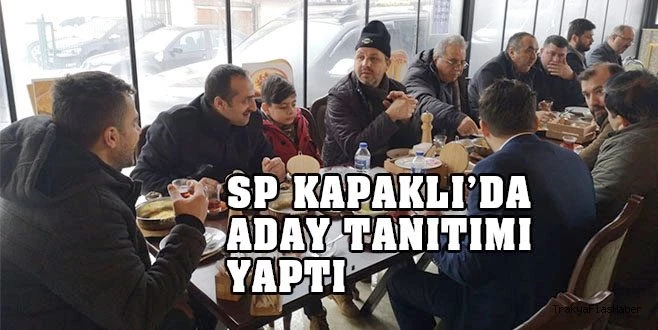 BAŞKAN ADAYINA CEPSİZ CEKET!