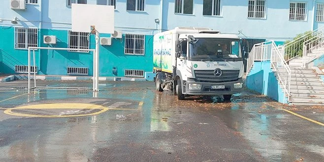 OKULLAR DEZENFEKTE EDİLİYOR