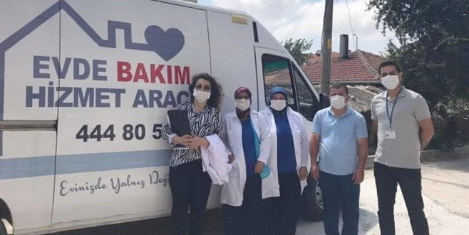 KAPAKLI EVDE BAKIM HİZMETİNE BAŞLADI