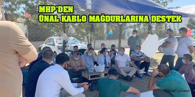 İŞÇİLERE DESTEK HER GEÇEN GÜN ARTIYOR