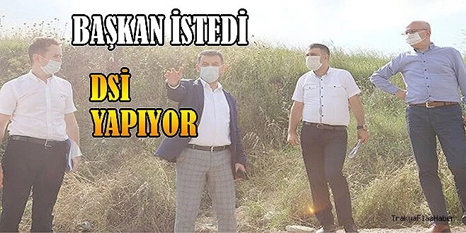 KAPAKLI?DA DERE VE MENFEZLERDE TEMİZLİK ÇALIŞMASI YAPILIYOR