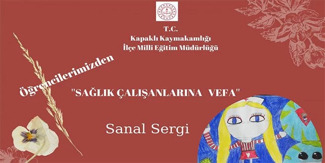 KAPAKLI`DA SANAL RESİM SERGİSİ