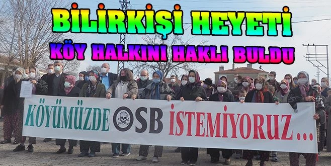 KÖYLÜNÜN OSB MÜCADELESİ