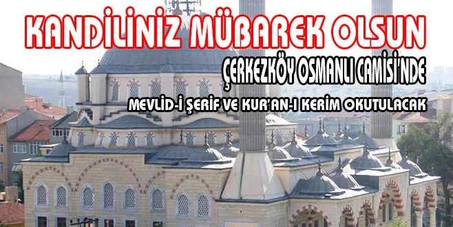   YARIN MEVLİD KANDİLİ