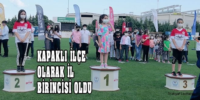 MİNİK KIZLARDA TEKİRDAĞ BİRİNCİSİ OLDULAR