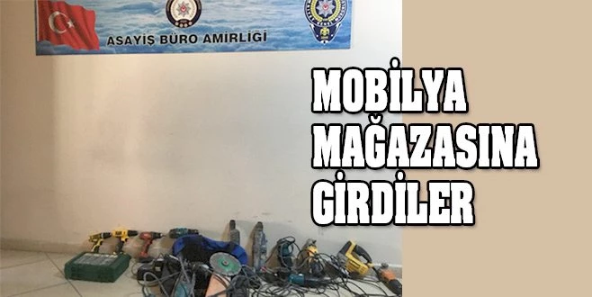 ÇERKEZKÖY`DE HIRSIZLIK ZANLILARI KISA SÜREDE YAKALANDI