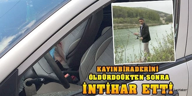 ÖNCE KAYINBİRADERİNE, SONRA KENDİ CANINA KIYDI
