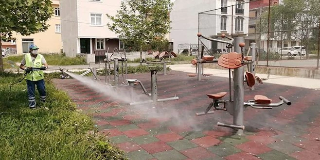 ÇORLU BELEDİYESİ TEDBİRİ ELDEN BIRAKMIYOR