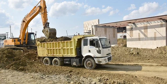 SÜLEYMANPAŞA OTOGARI BAĞLANTI YOLLARININ YAPIMINA BAŞLANDI