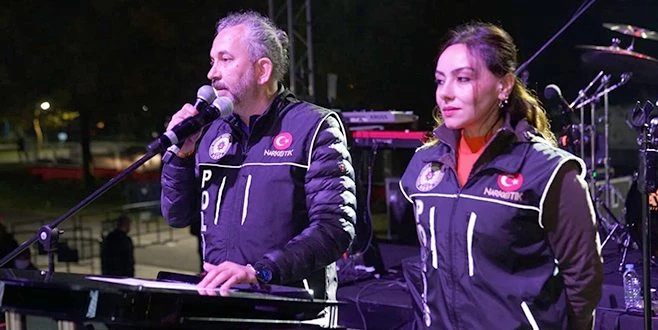 NARKOPOLİS KONSER ÖNCESİ VATANDAŞLARI BİLGİLENDİRDİ