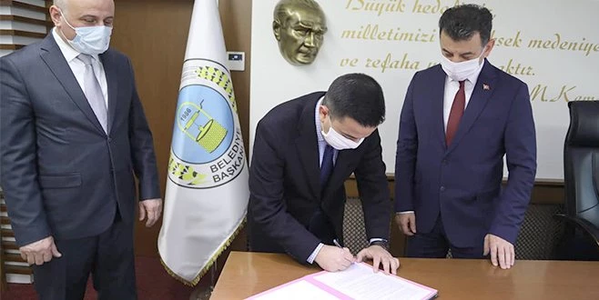 KAPAKLI`DA SPOR TESİSLERİ İÇİN PROTOKOL İMZALANDI