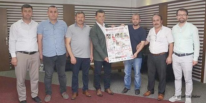 SAMSUNLULAR DERNEĞİNDEN ÇETİN`E ZİYARET