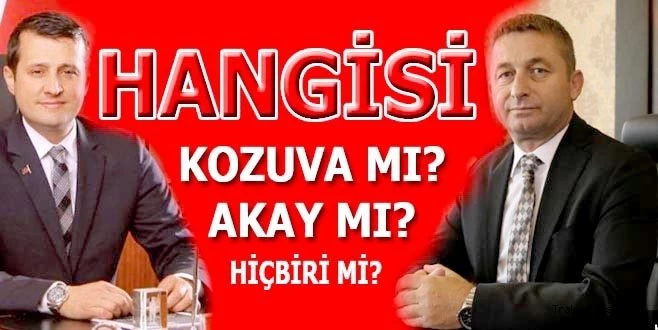 ŞİMDİLİK KOZUVA...