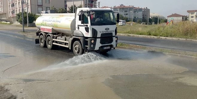 SÜLEYMANPAŞA SOKAK SOKAK DEZENFEKTE EDİLİYOR