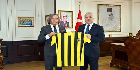 TEKİRDAĞSPOR?DAN VALİYE ZİYARET