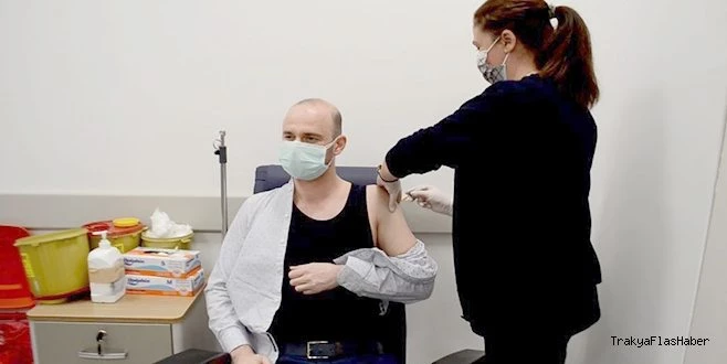 TRAKYA?DA AŞI BAŞARISI: BİRİNCİ DOZ TAMAMLANMAK ÜZERE