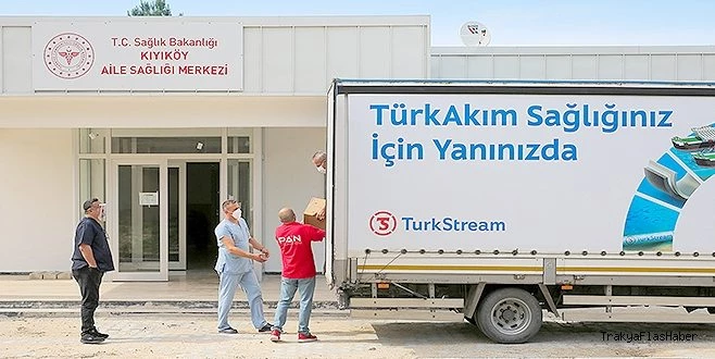 TÜRKAKIM?DAN , KIYIKÖY?E  ANLAMLI BAĞIŞ