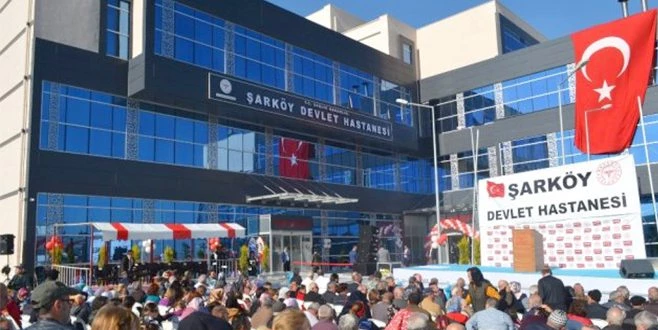 ŞENTOP HASTANE AÇILIŞINA KATILDI