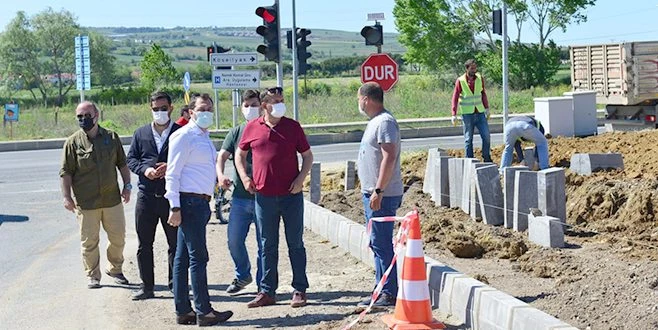 ÇALIŞMALAR ŞEHRİN DÖRT BİR YANINDA