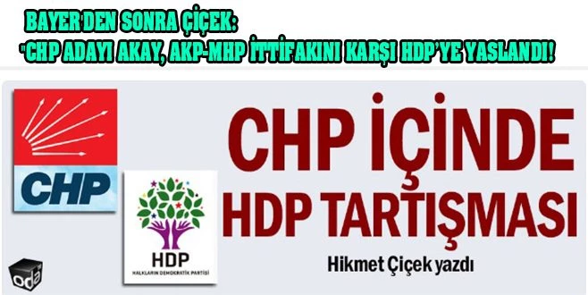 ÇERKEZKÖY?DEKİ TABLO CHP AÇISINDAN HİÇ İÇ AÇICI DEĞİL