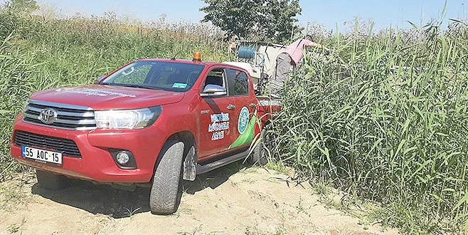 SÜLEYMANPAŞA?DA İLAÇLAMA ÇALIŞMALARI DEVAM EDİYOR