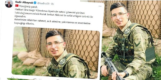 TEKİRDAĞLI ASKER ALDEMİR`İN İNTİHAR ETTİĞİ ÖĞRENİLDİ