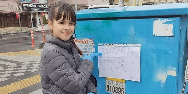  MİNİK ÖĞRENCİDEN `EVDE KAL` ÇAĞRISI