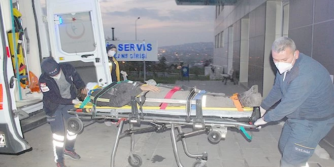 MALKARA?DA İŞ KAZASI: 1 YARALI